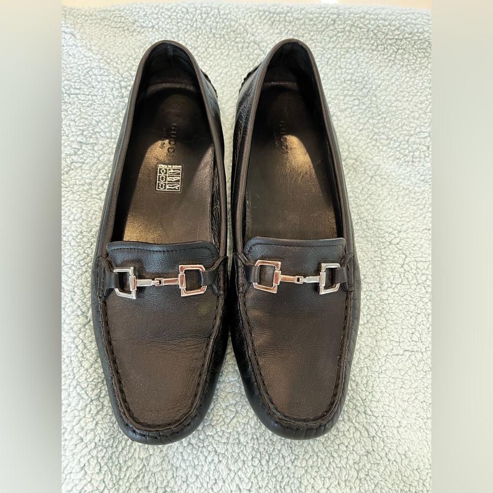 GUCCI BLACK LOAFERS